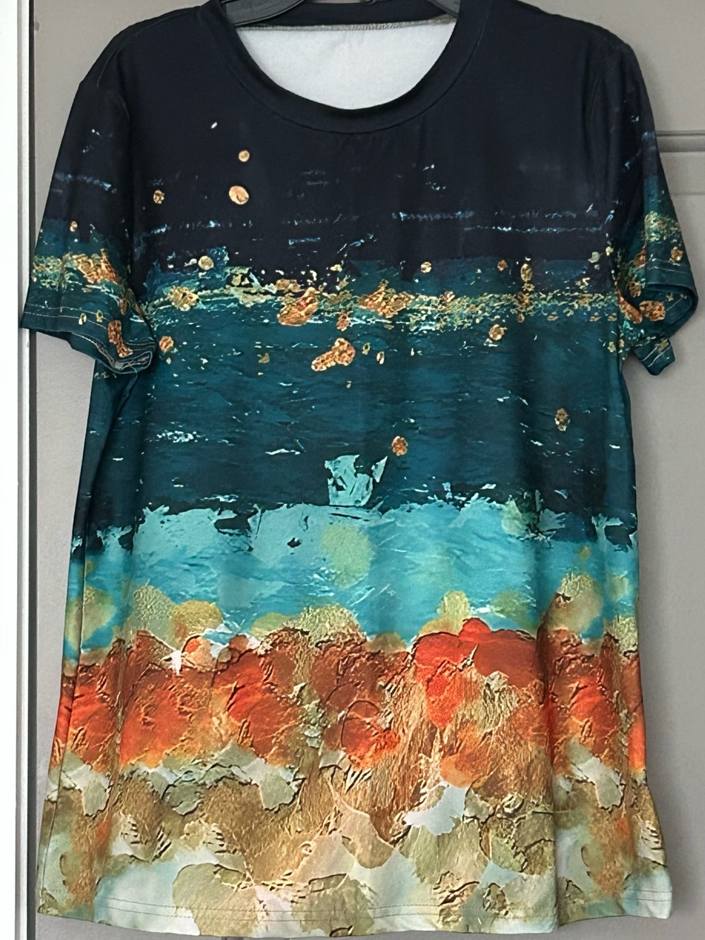 Emery Rose Ocean Theme Teeshirt